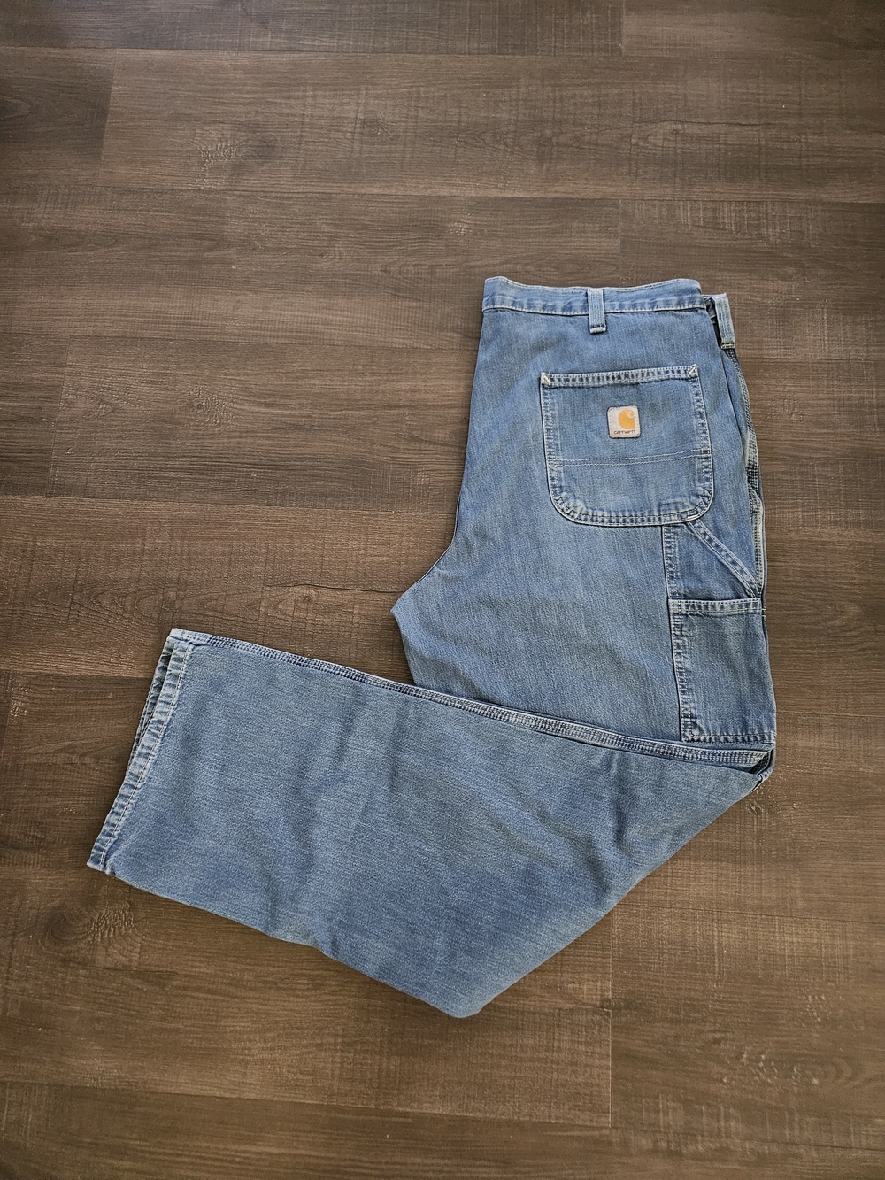 Carhartt 382-83 Men’s Denim Carpenter Jeans - 38 x 32 Dungaree Fit